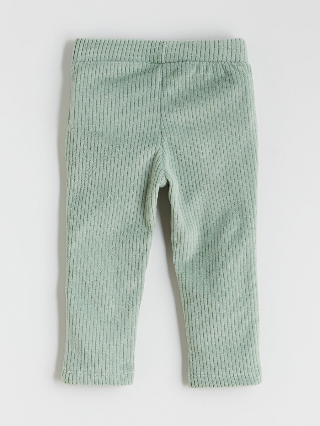 Elasticated Waist Velvet Girls' Leggings-2