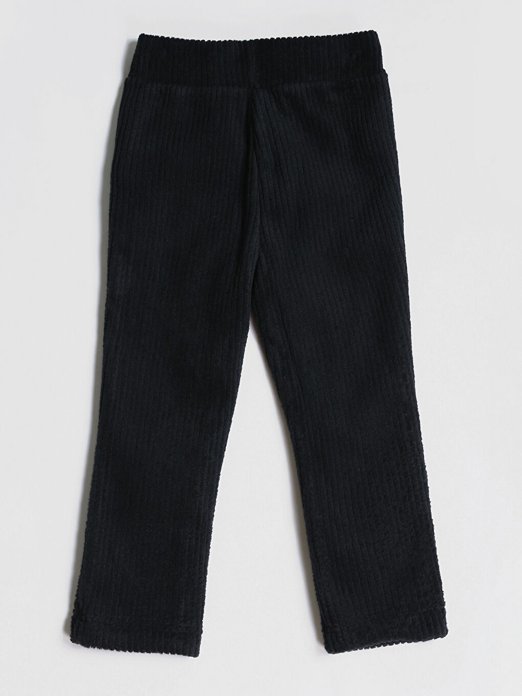 Leggings en Velours à Taille Élastiquée pour Filles-1