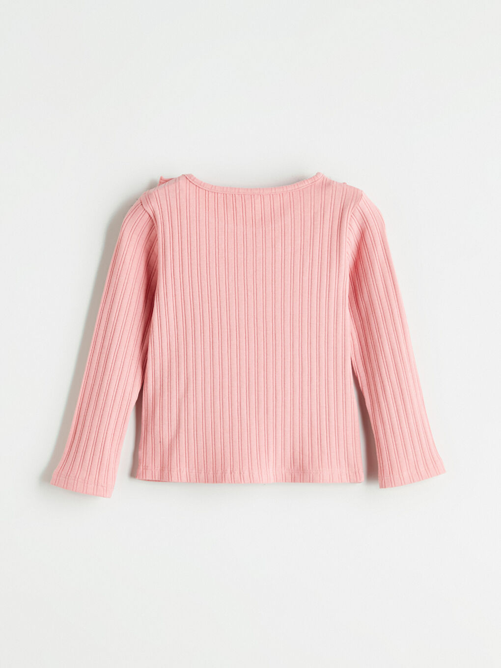 LCW Kids Long Sleeve Textured Girl Blouse -W5ED69Z1-GJZ