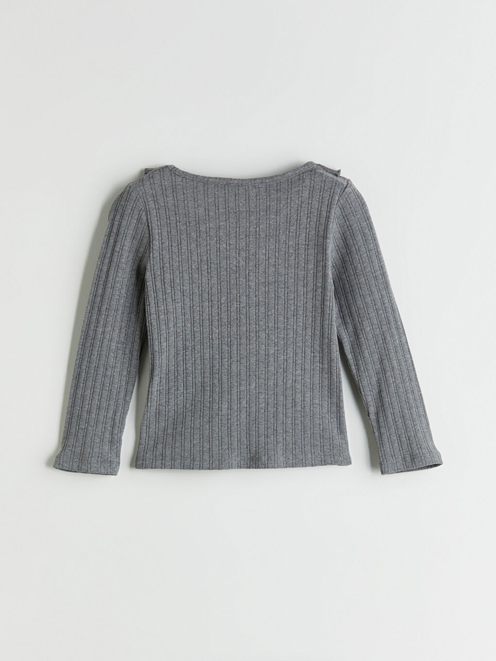 LCW Kids Long Sleeve Textured Girl Blouse -W5ED69Z1-L8N