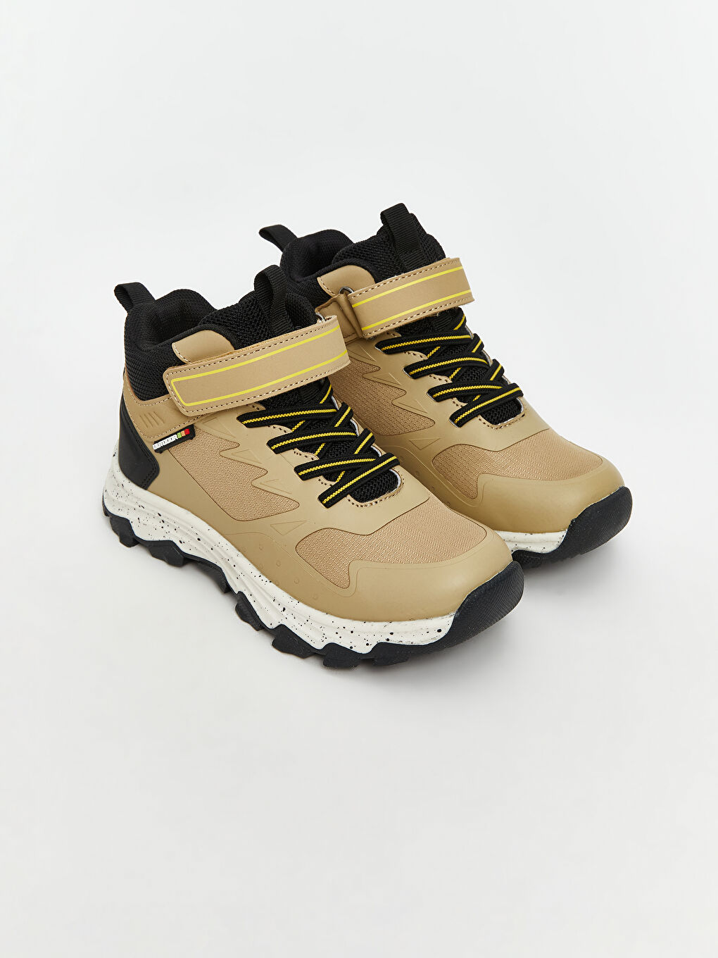 Lace-Up and Hook and Loop Closure Baby Boy Boots