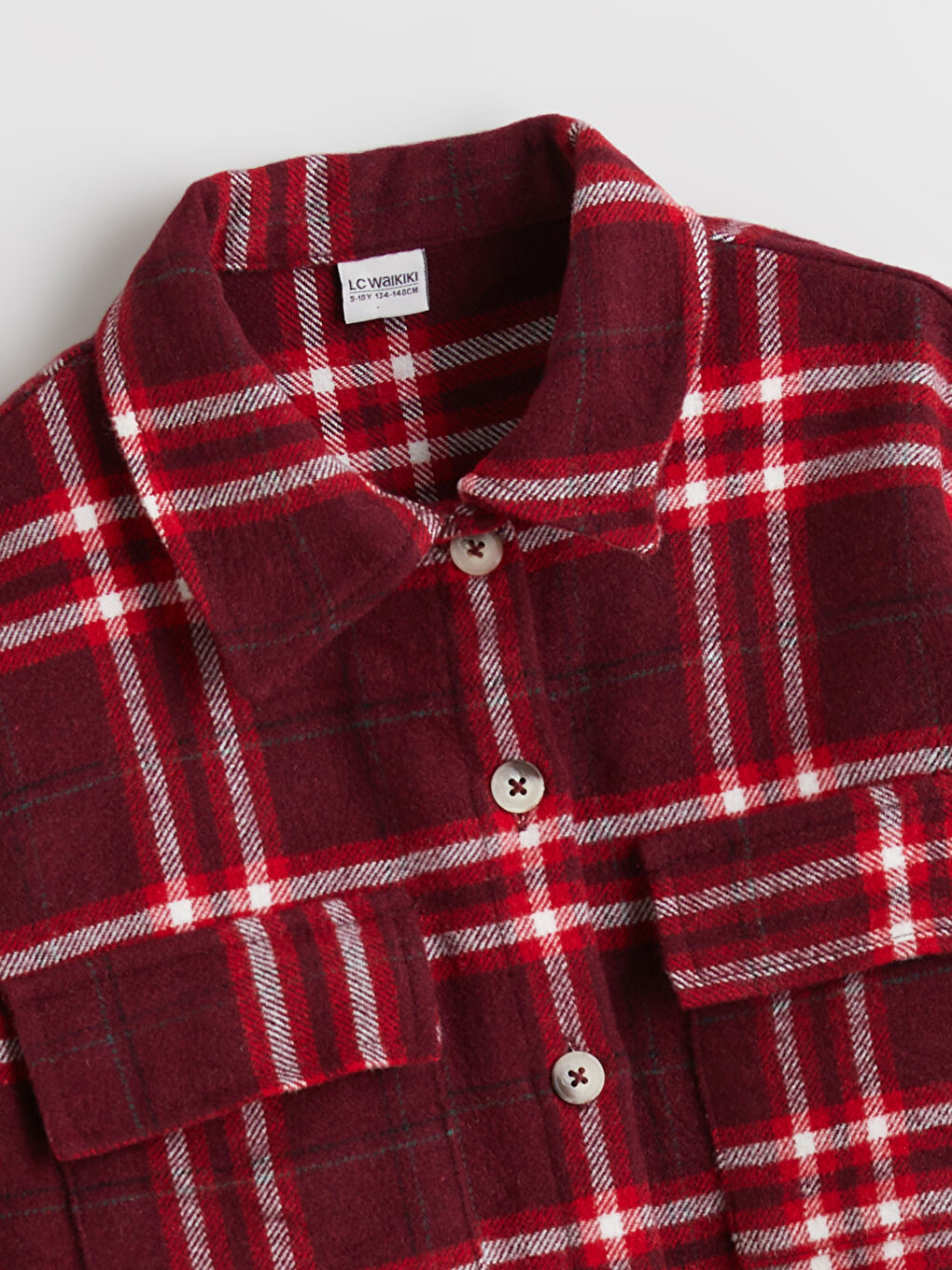 Plaid Girls' Shirt-1