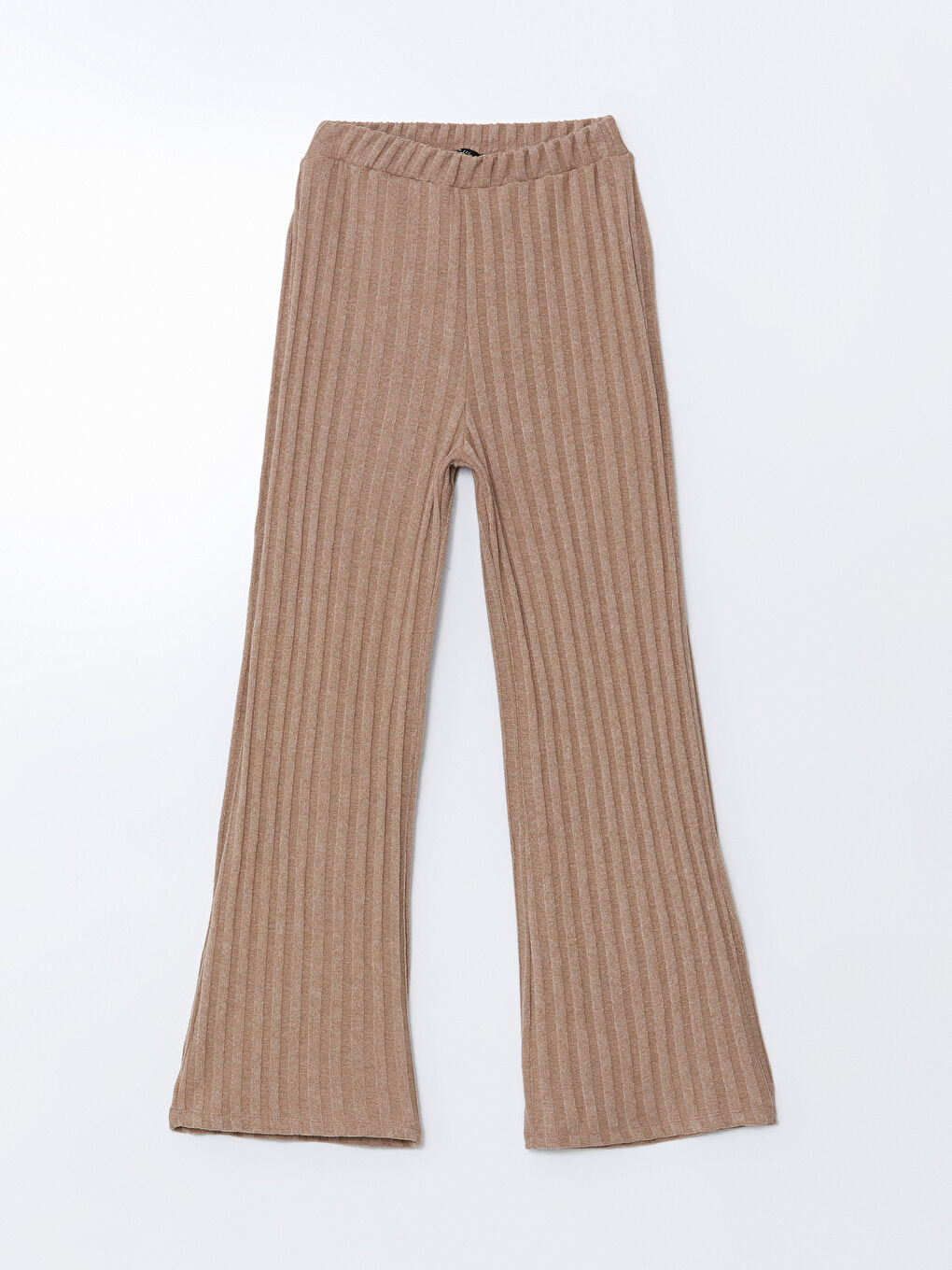 LCW ECO Women's Trousers with Elastic Waist and Flared Leg -W5ED99Z8-S3Q