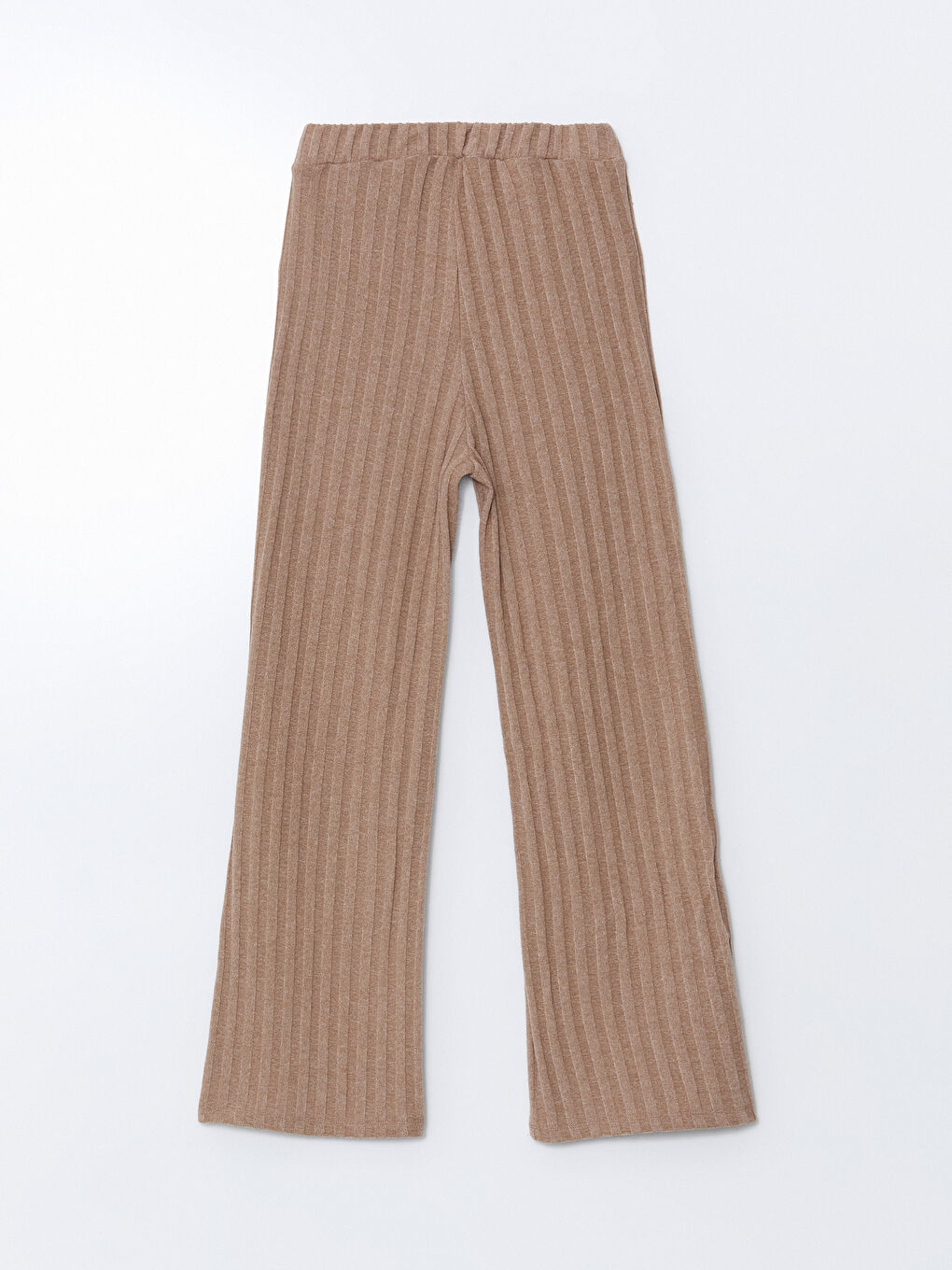LCW ECO Women's Trousers with Elastic Waist and Flared Leg -W5ED99Z8-S3Q