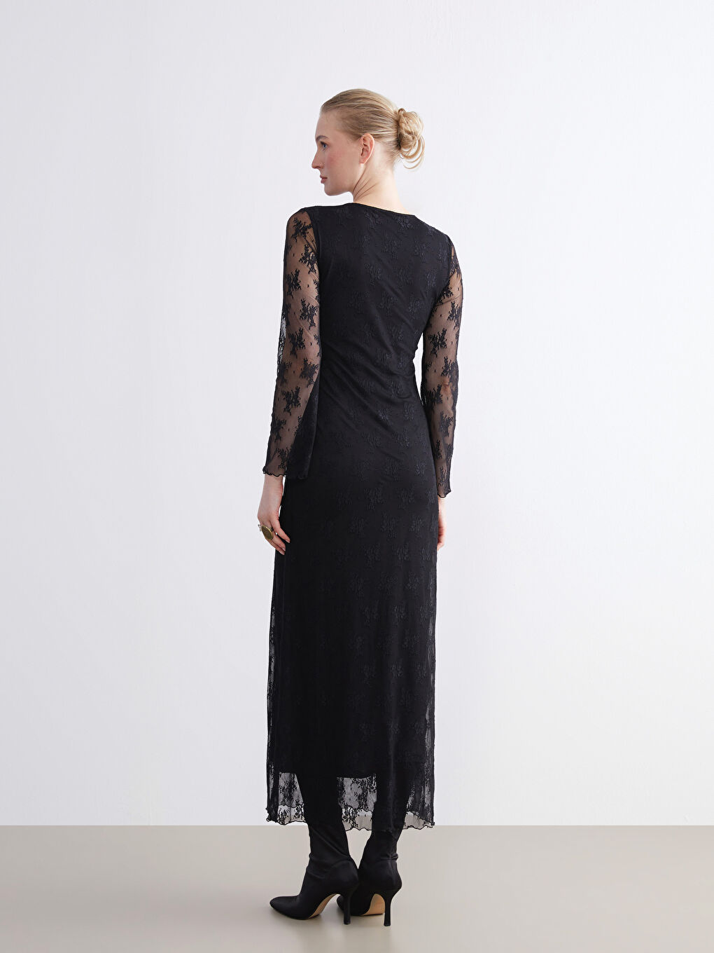 Әйелдер қара Көйлек-3