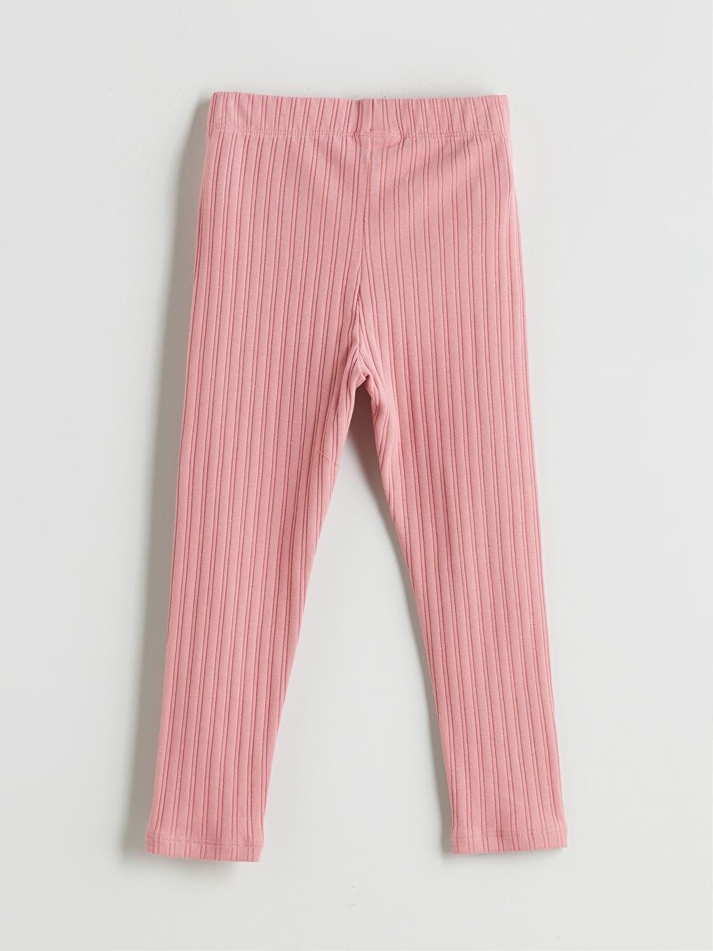 Elasticated Waist Basic Girls' Leggings-1