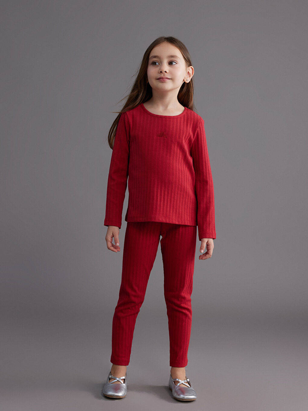 Elasticated Waist Basic Girls' Leggings