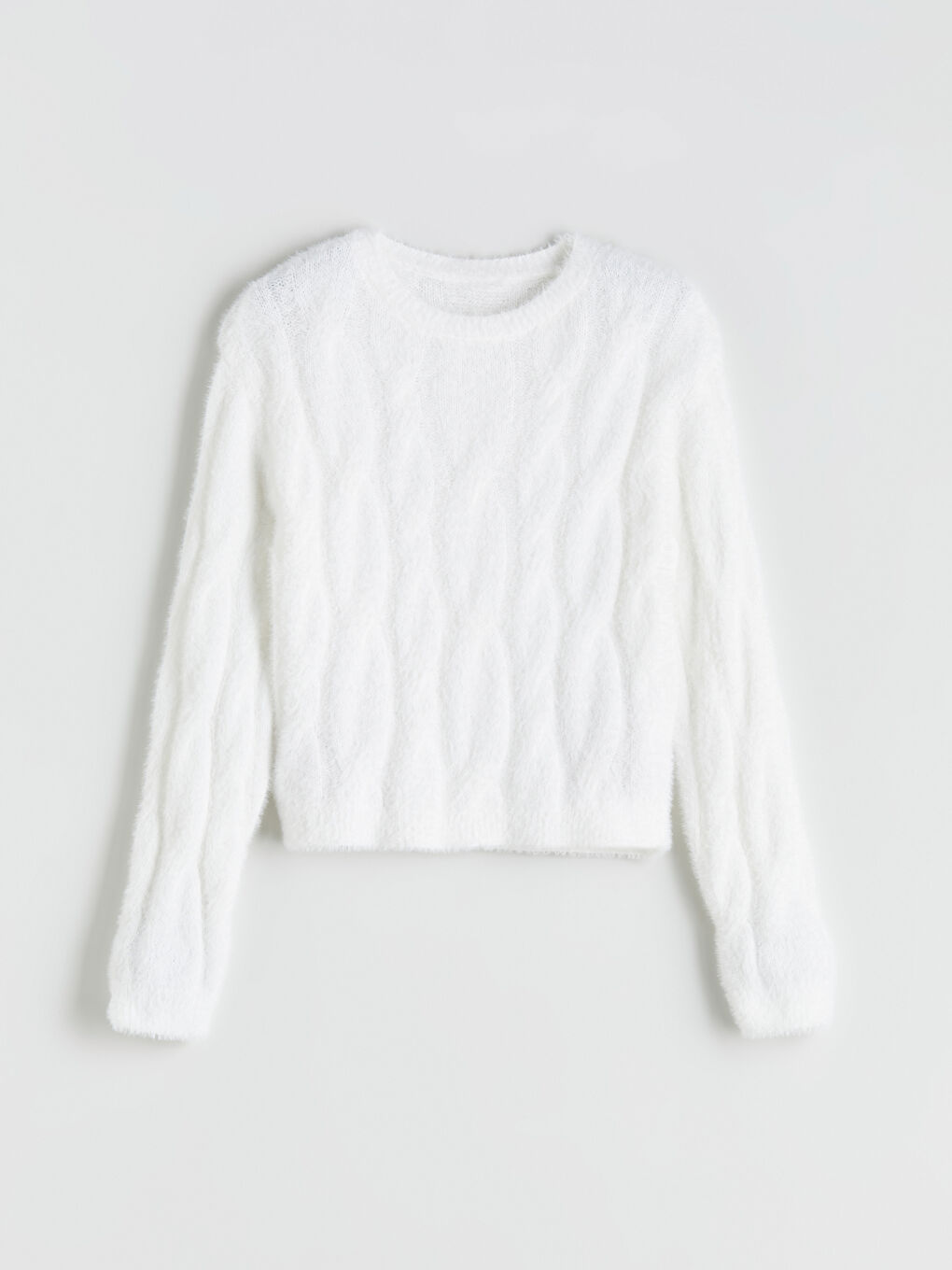 Crew Neck Girls' Sweater-2