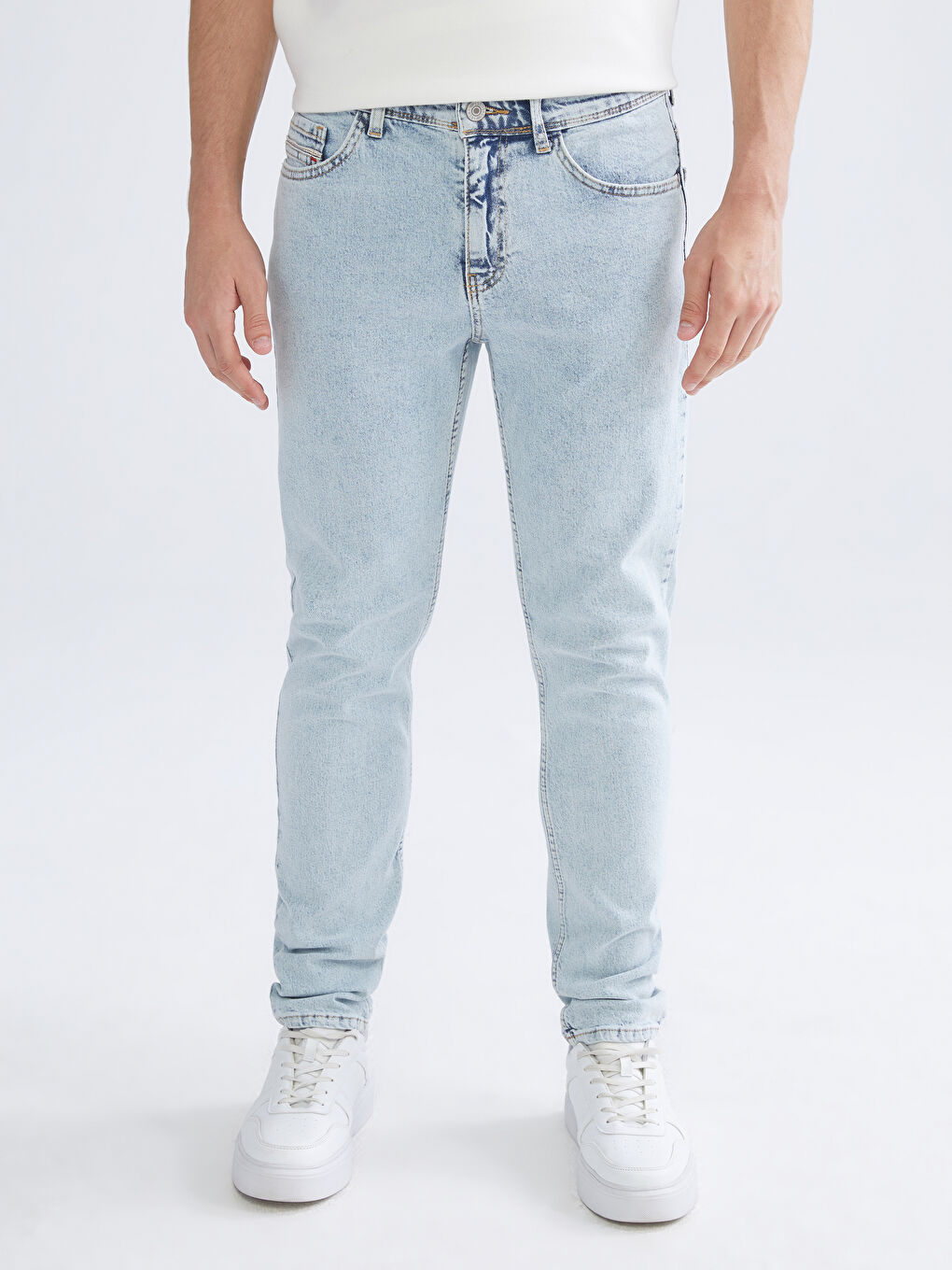 İndigo 730 Havuç Kalıp Erkek Jean Pantolon-1