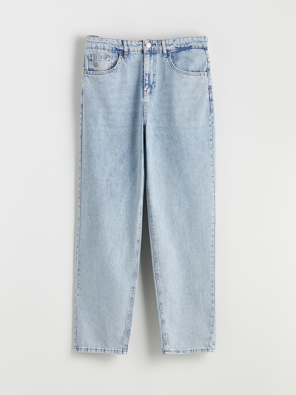 İndigo Baggy Fit Erkek Jean Pantolon-10