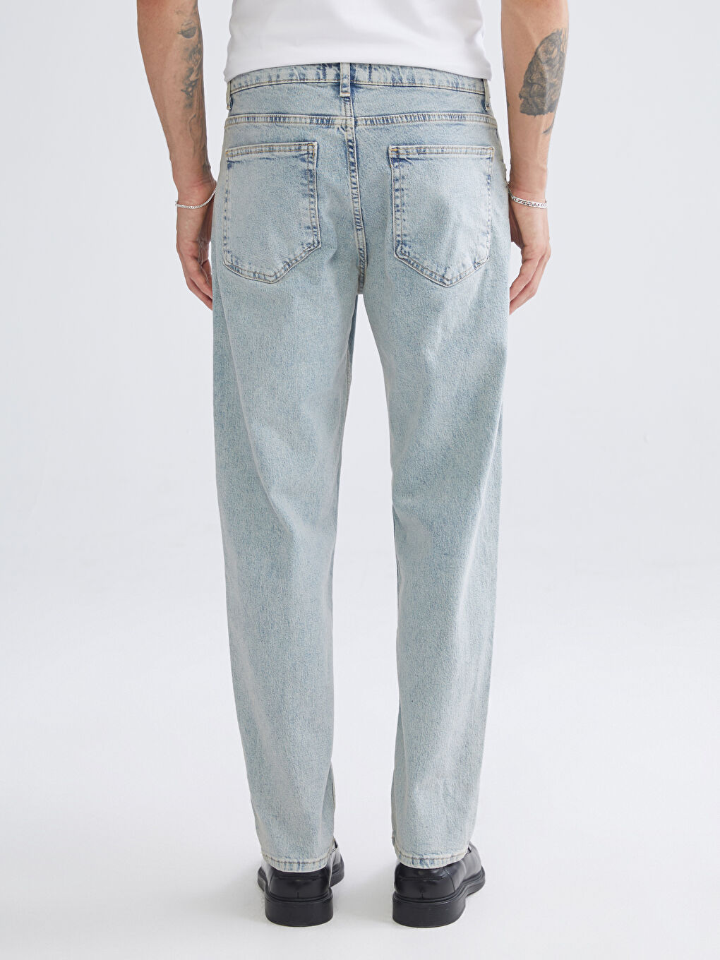 ٧١٠ جينز واسع للرجال-4