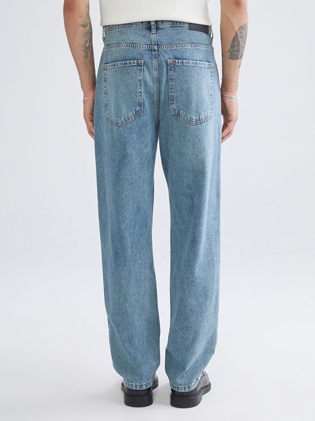 Baggy Fit Men's Jeans-4