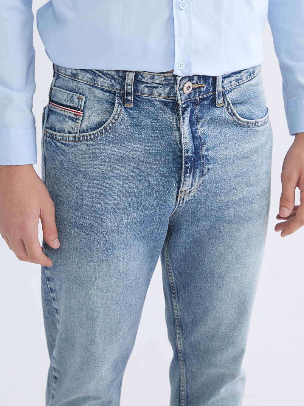 İndigo 710 Loose Fit Erkek Jean Pantolon-2