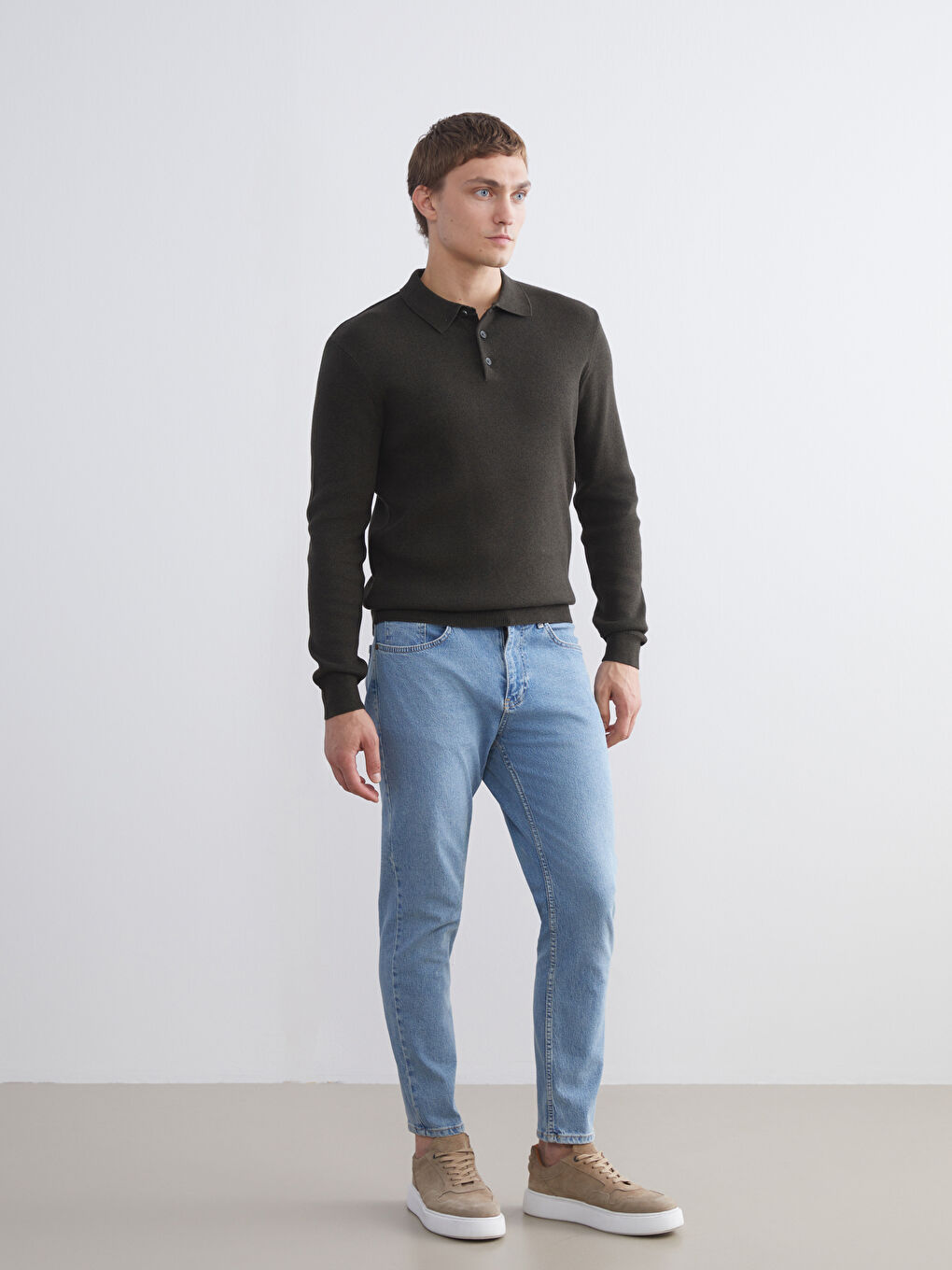 İndigo 730 Havuç Kalıp Erkek Jean Pantolon-1