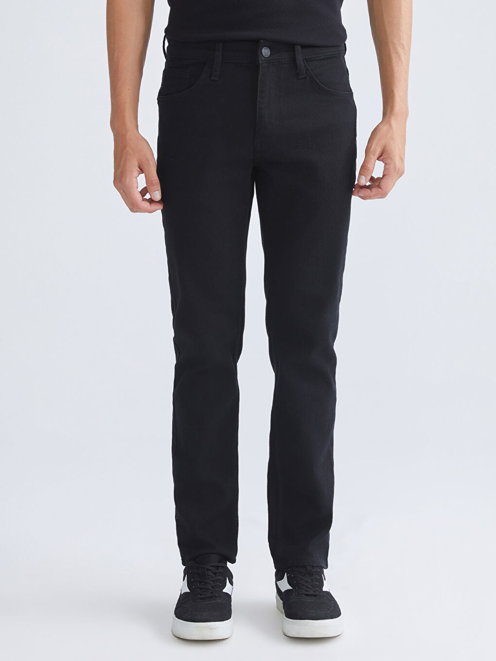 Siyah 779 Regular Fit Erkek Jean Pantolon-2