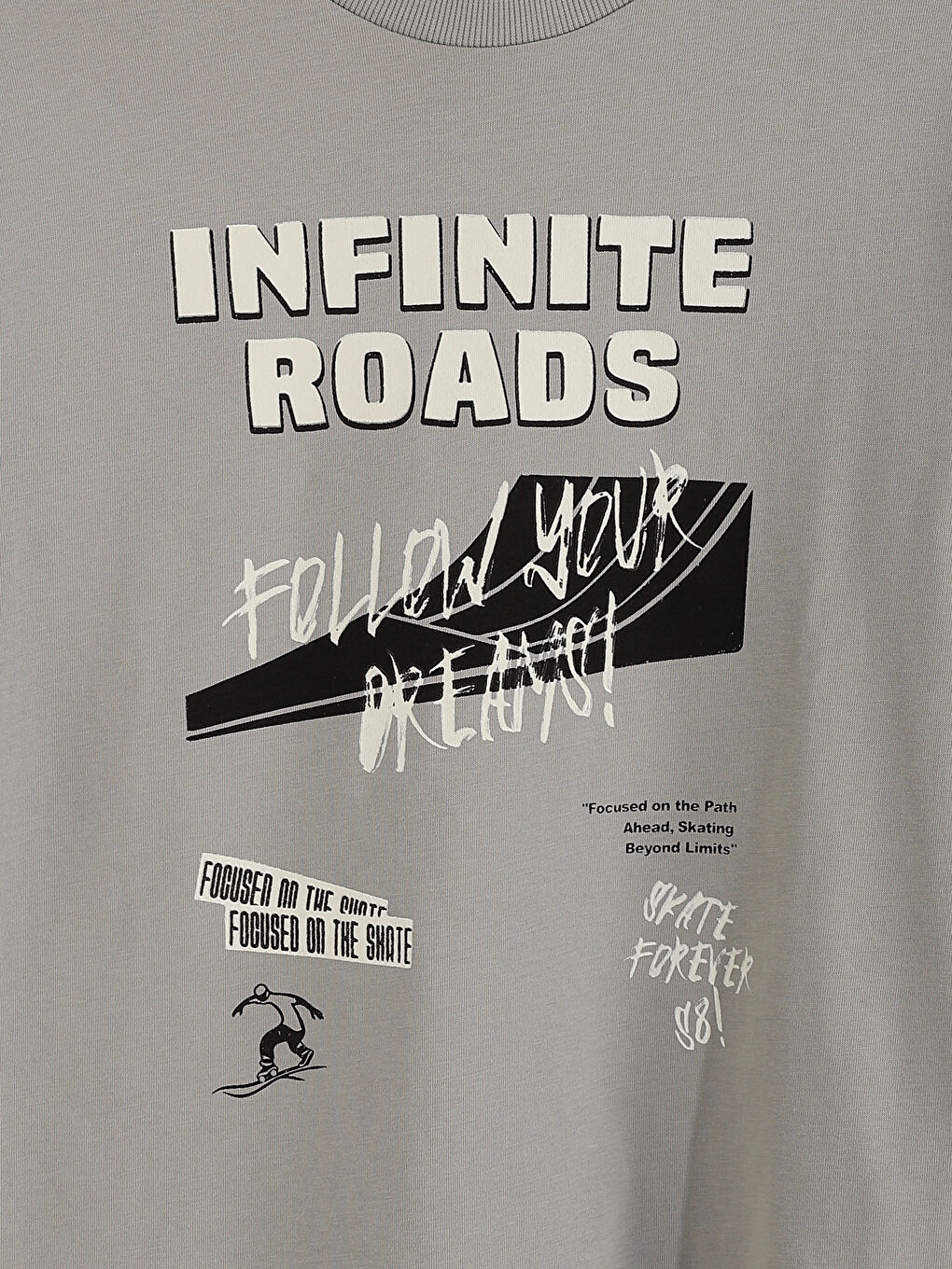 T-shirt Imprimé pour Garçons à Col Rond-3