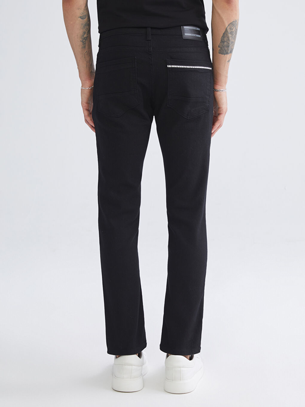 Siyah 750 Slim Fit Erkek Jean Pantolon-3