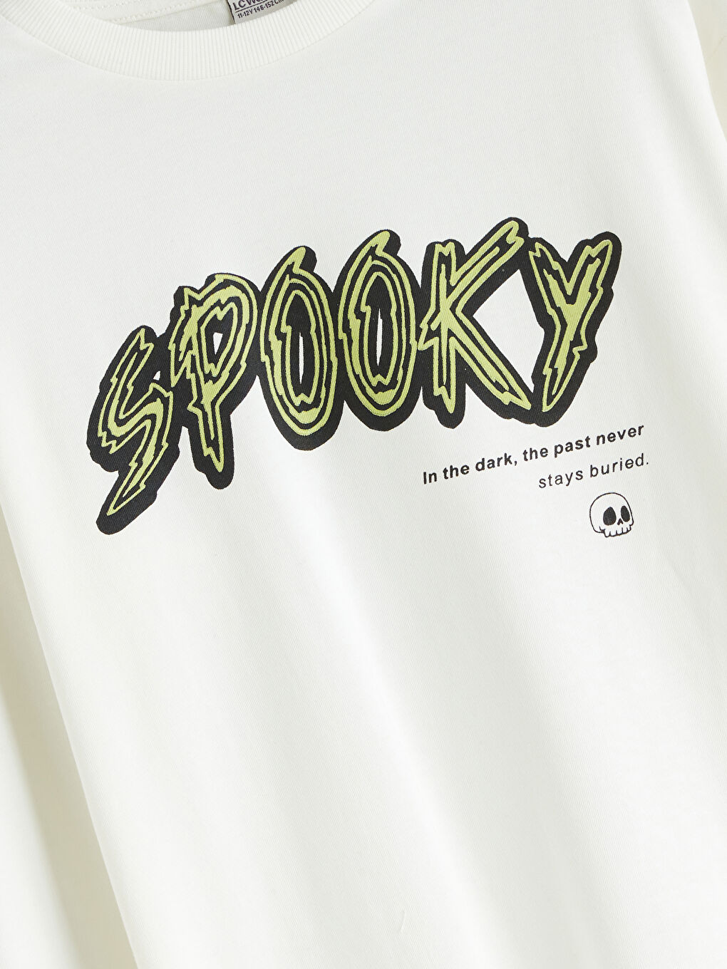 Crew Neck Printed Boys' T-Shirt-1