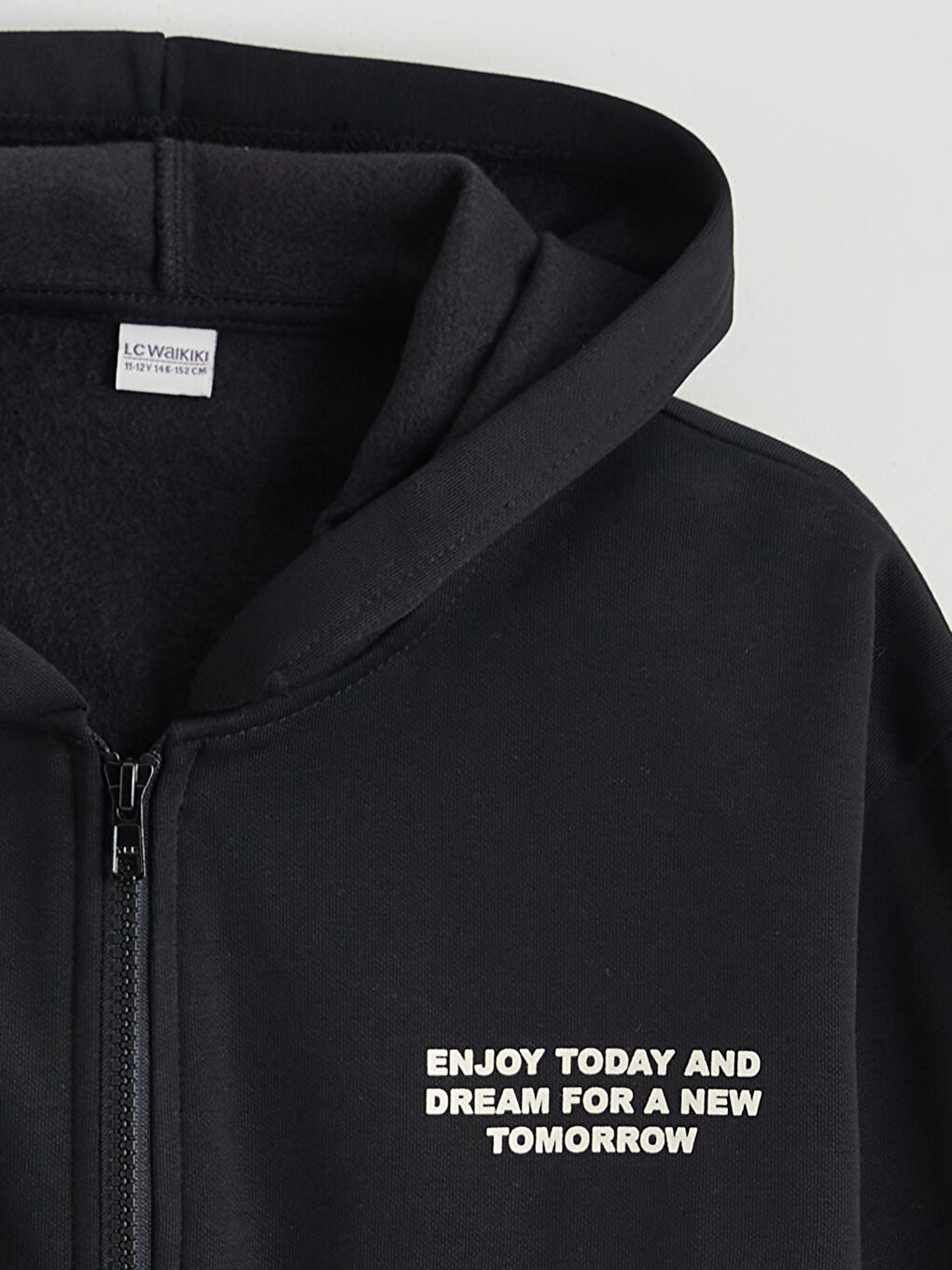 سويت شيرت بسحاب تخين بكابوش للأولاد-2