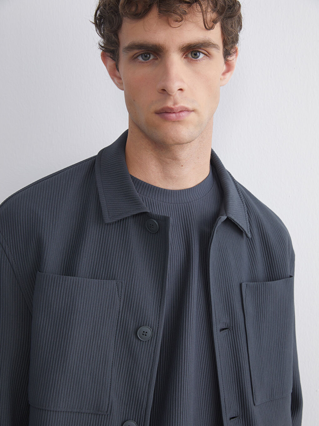 Regular Fit Men's Blazer Jacket-2
