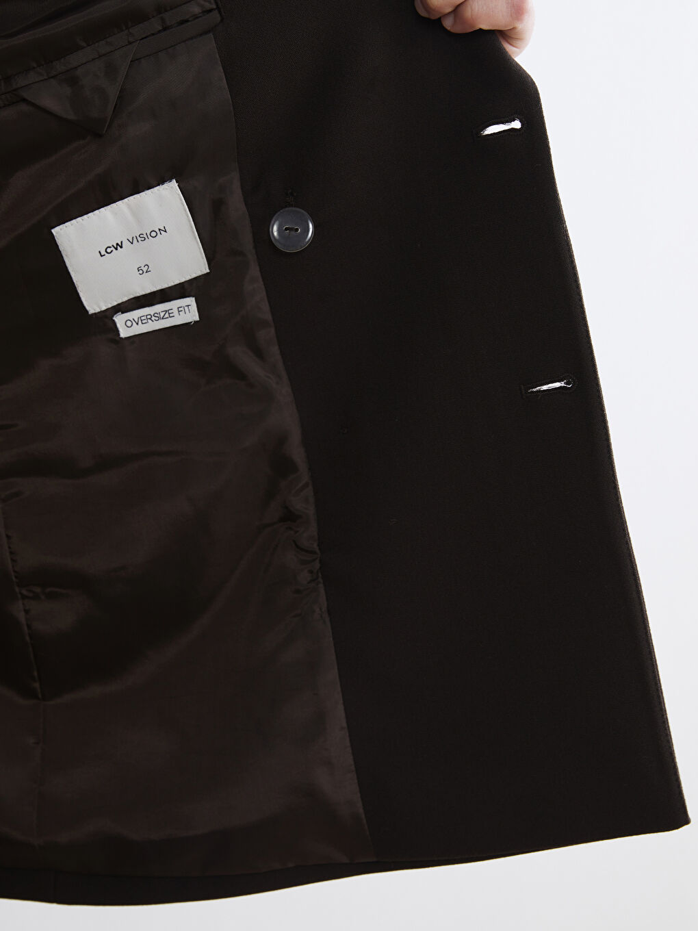 Kahverengi Standart Kalıp Erkek Blazer Ceket-3