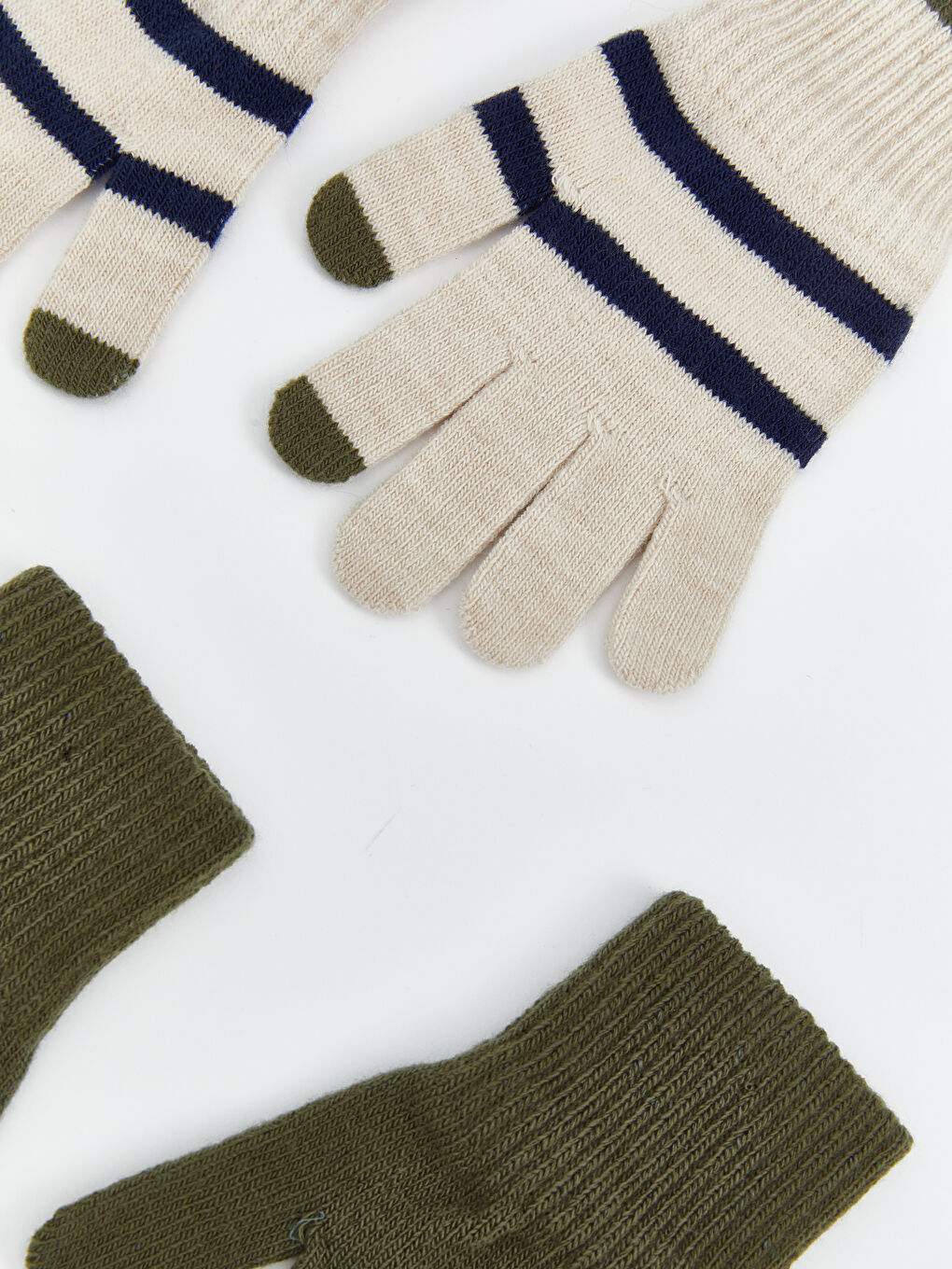 Boys Knitwear Gloves 3 Pcs-3