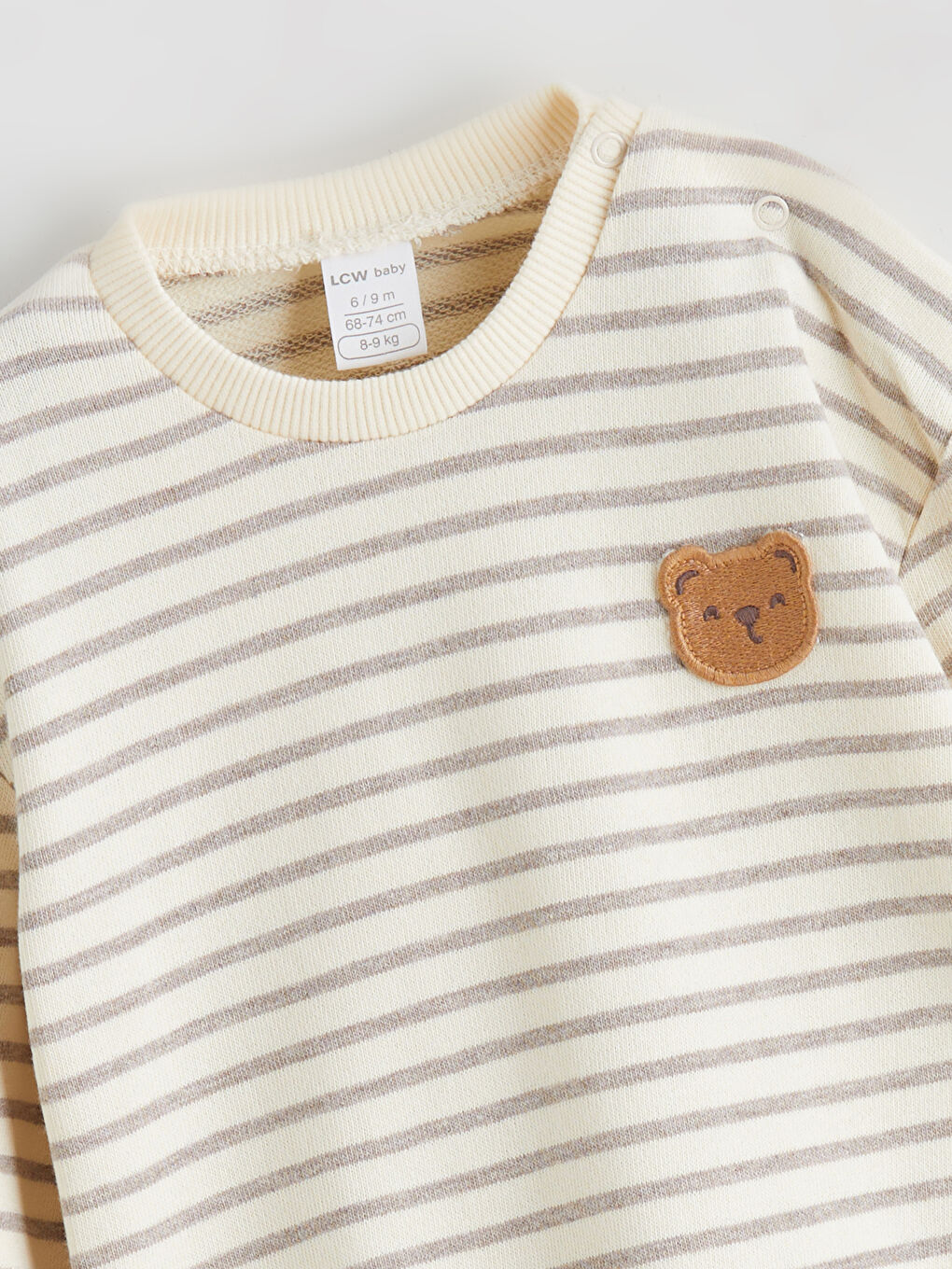 سویتشێرت و پانتۆڵی خەتخەتی منداڵی کوڕ ٢ دانە-2