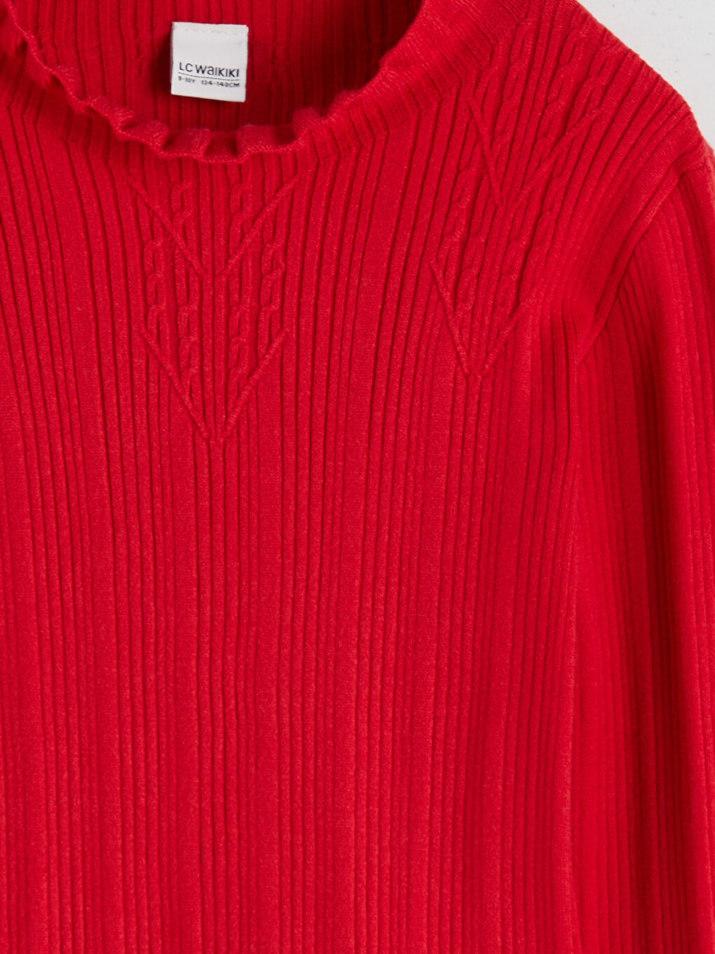 Girl RED Sweater-2