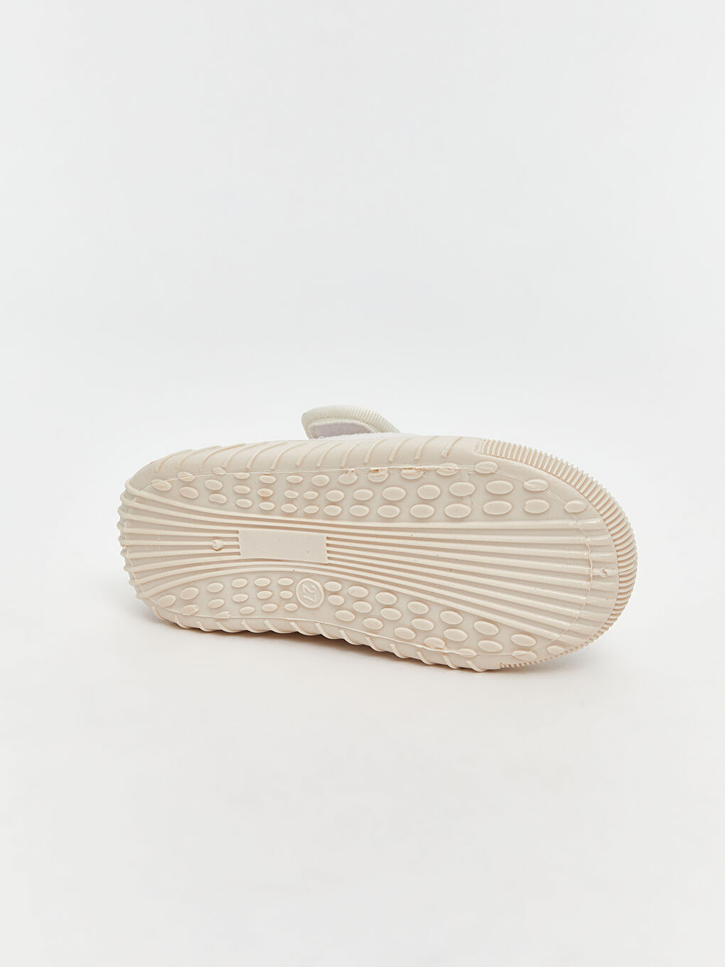 Bej Cırt Cırtlı Kız Bebek Panduf-3