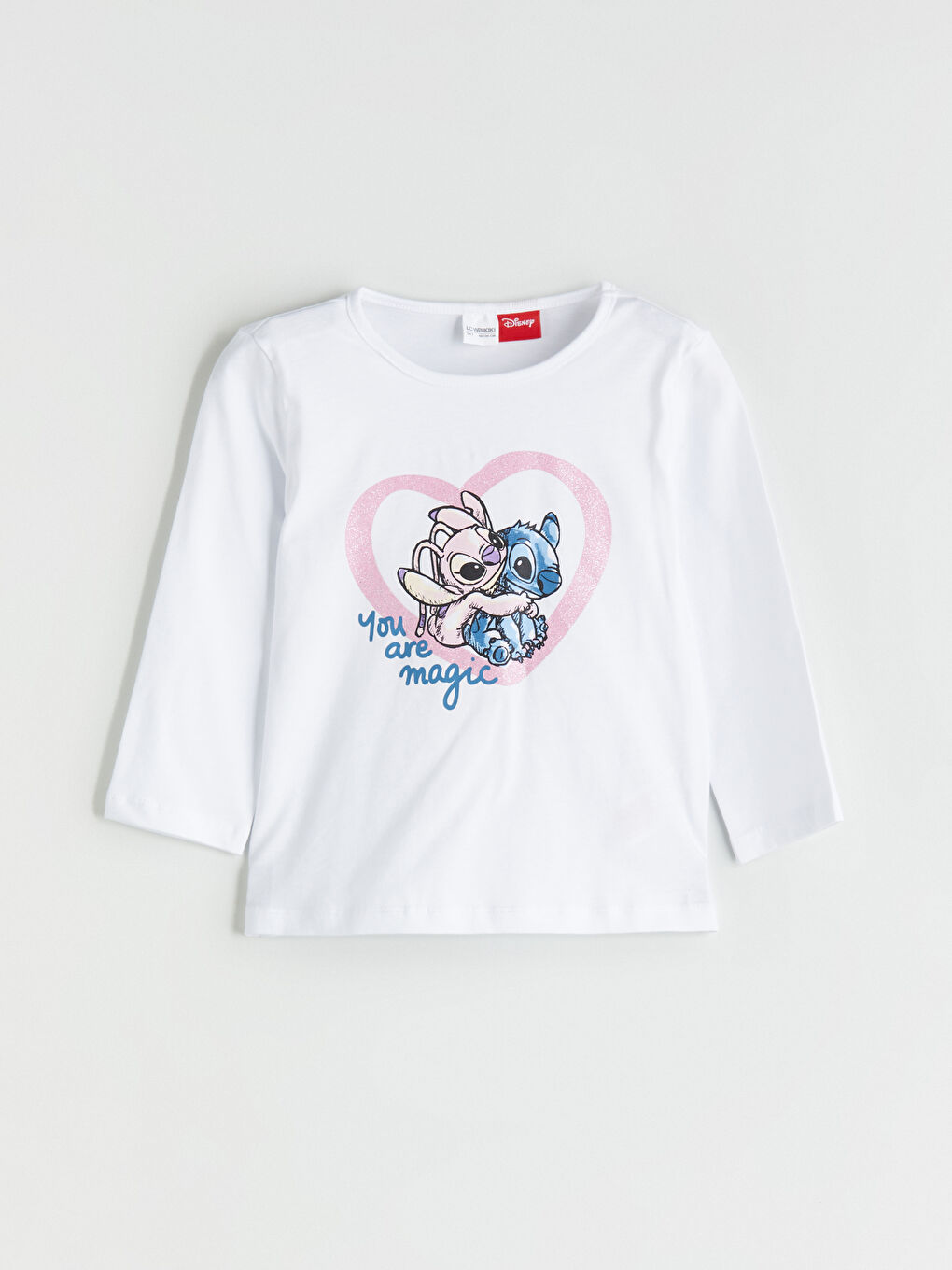 Lilo & Stitch Printed Girls' Pyjama Set-1
