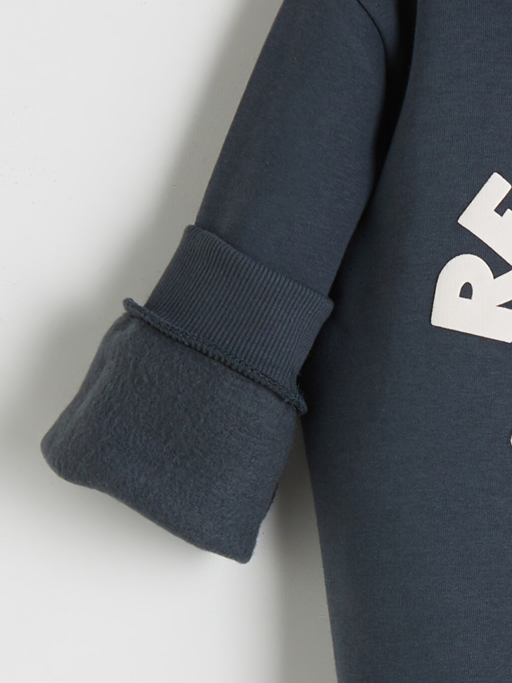 Antrasit Baskılı Erkek Çocuk Sweatshirt-2