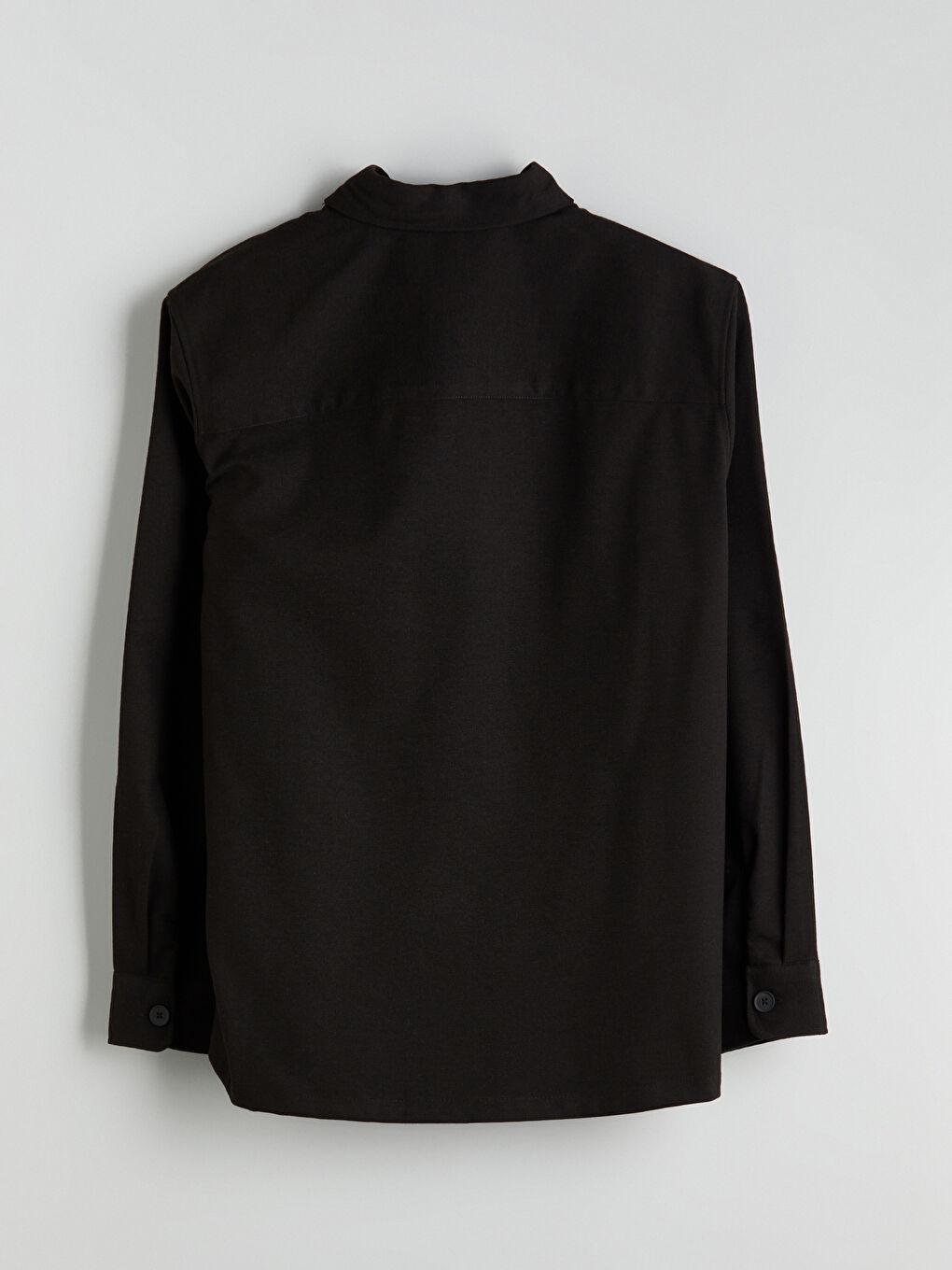 Kahverengi Regular Fit Uzun Kollu Erkek Oduncu Gömlek Ceket-5