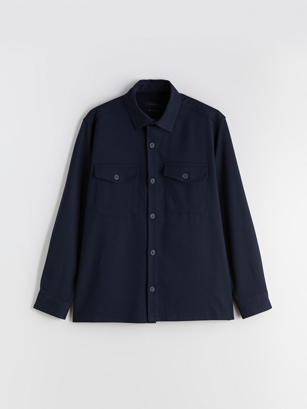 Regular Fit Long Sleeve Men's Lumberjack Shirt Jacket