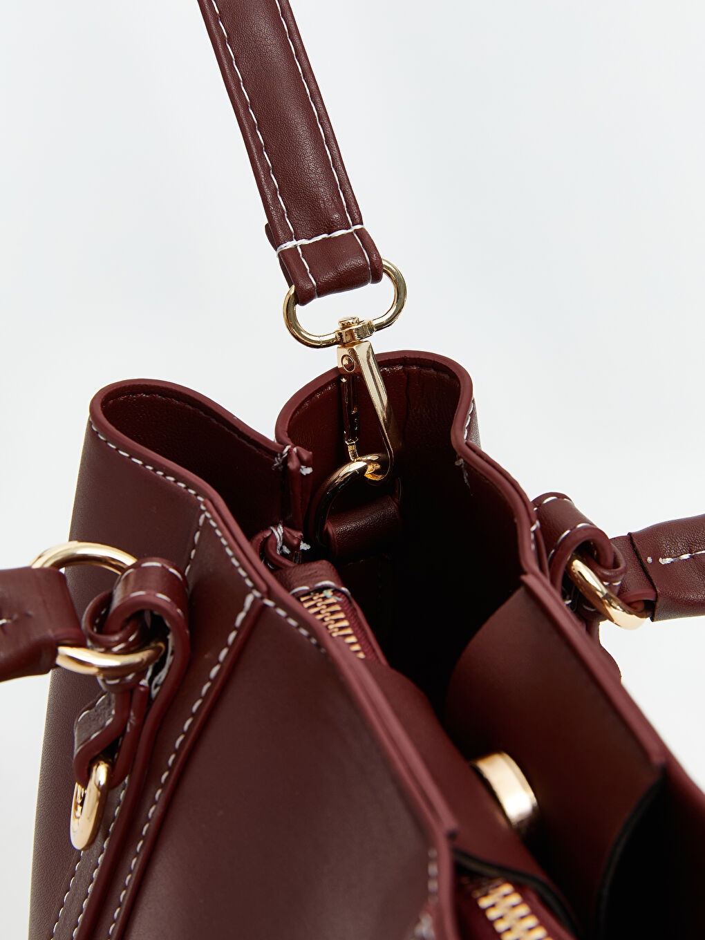 Removable Strapped Women's Shoulder Bag-2