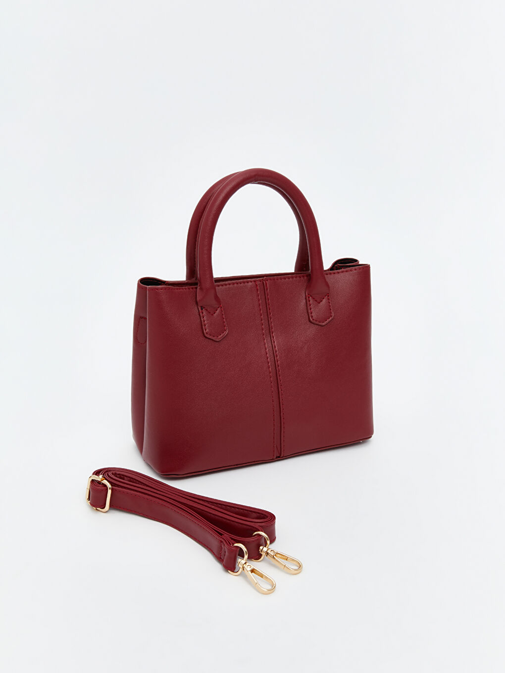 Faux Leather Women's Handbag-1