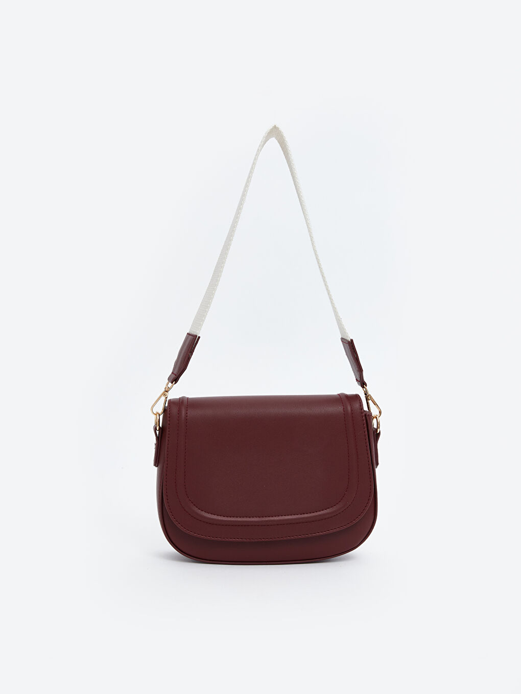 Leather-Look Women's Shoulder Bag