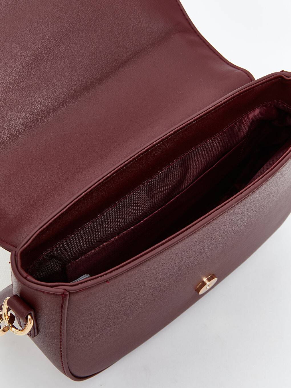 Leather-Look Women's Shoulder Bag-3