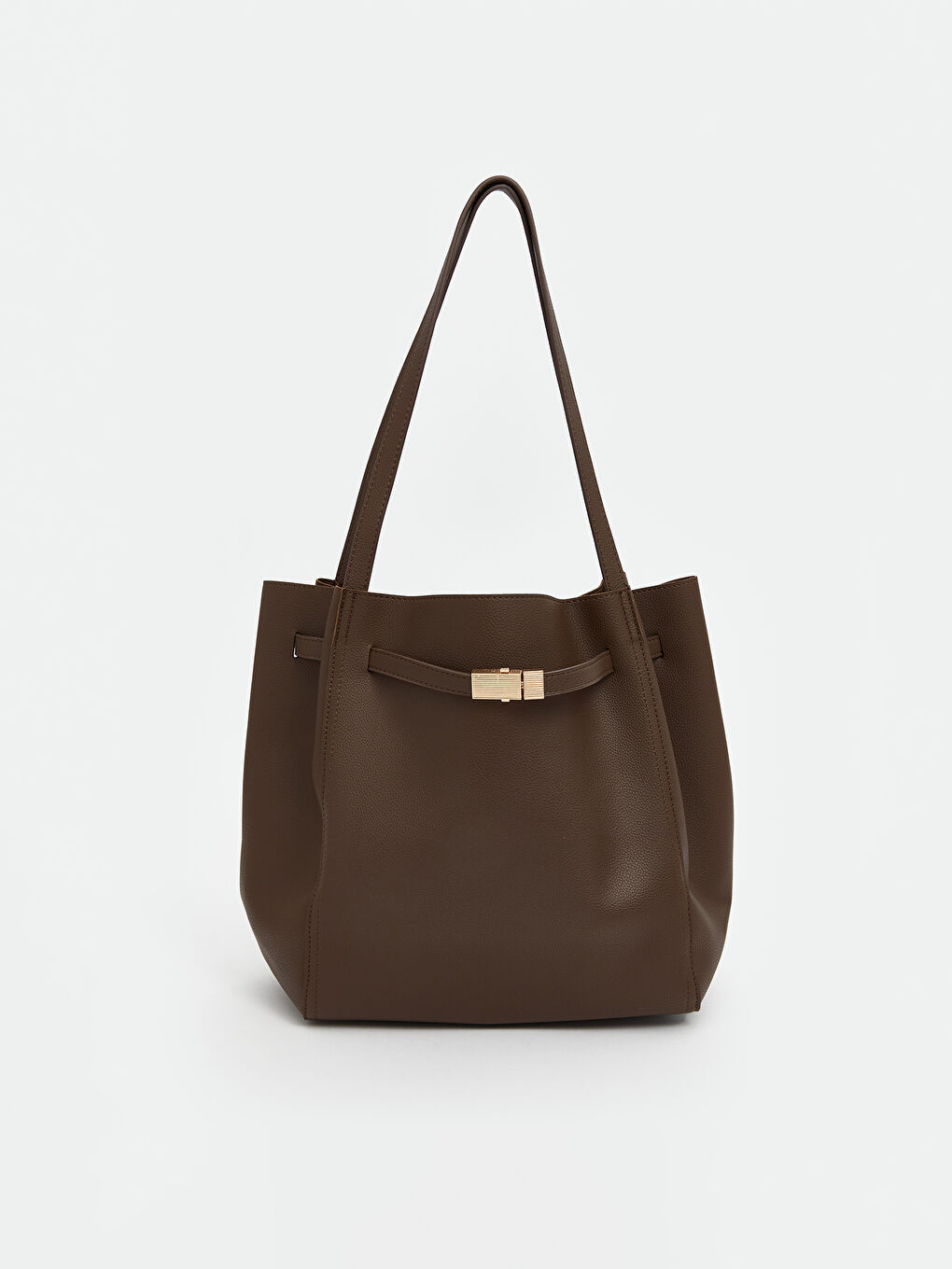 Leather-Look Women's Shoulder Bag