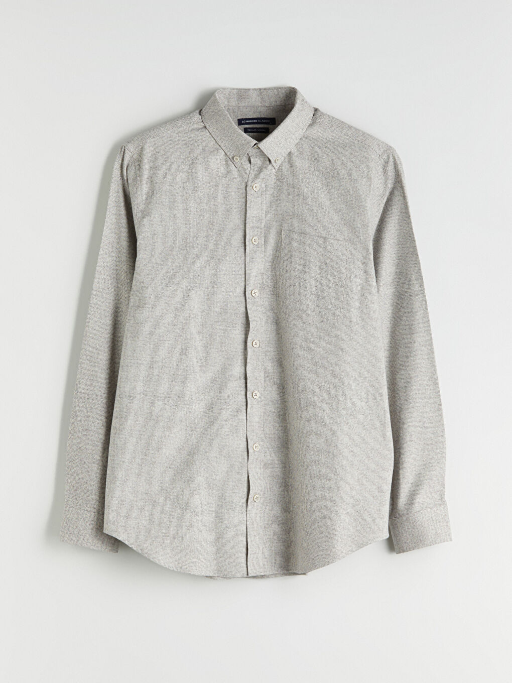 Regular Fit Long Sleeve Men's Shirt