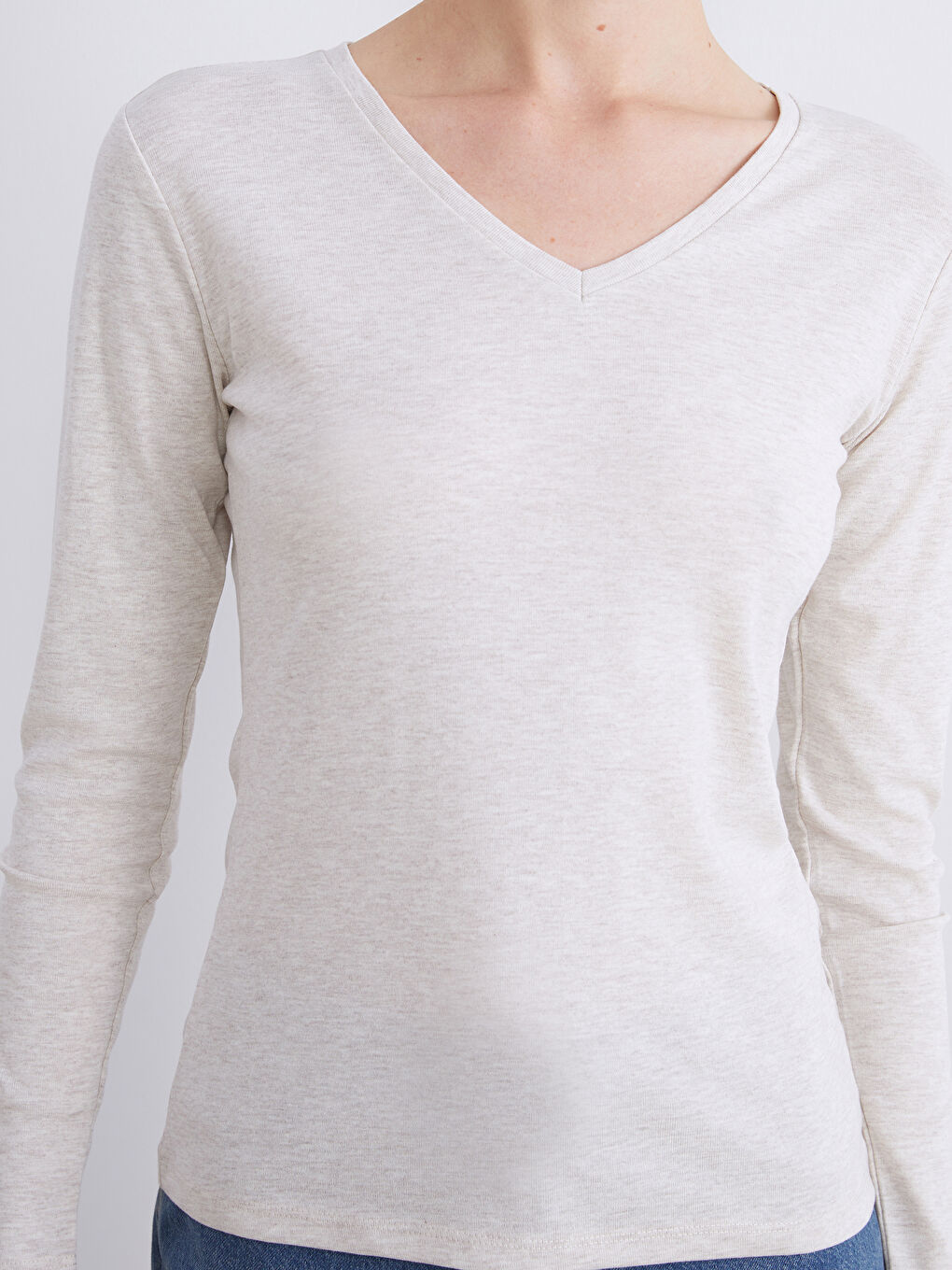 V Neck Women's Body-3