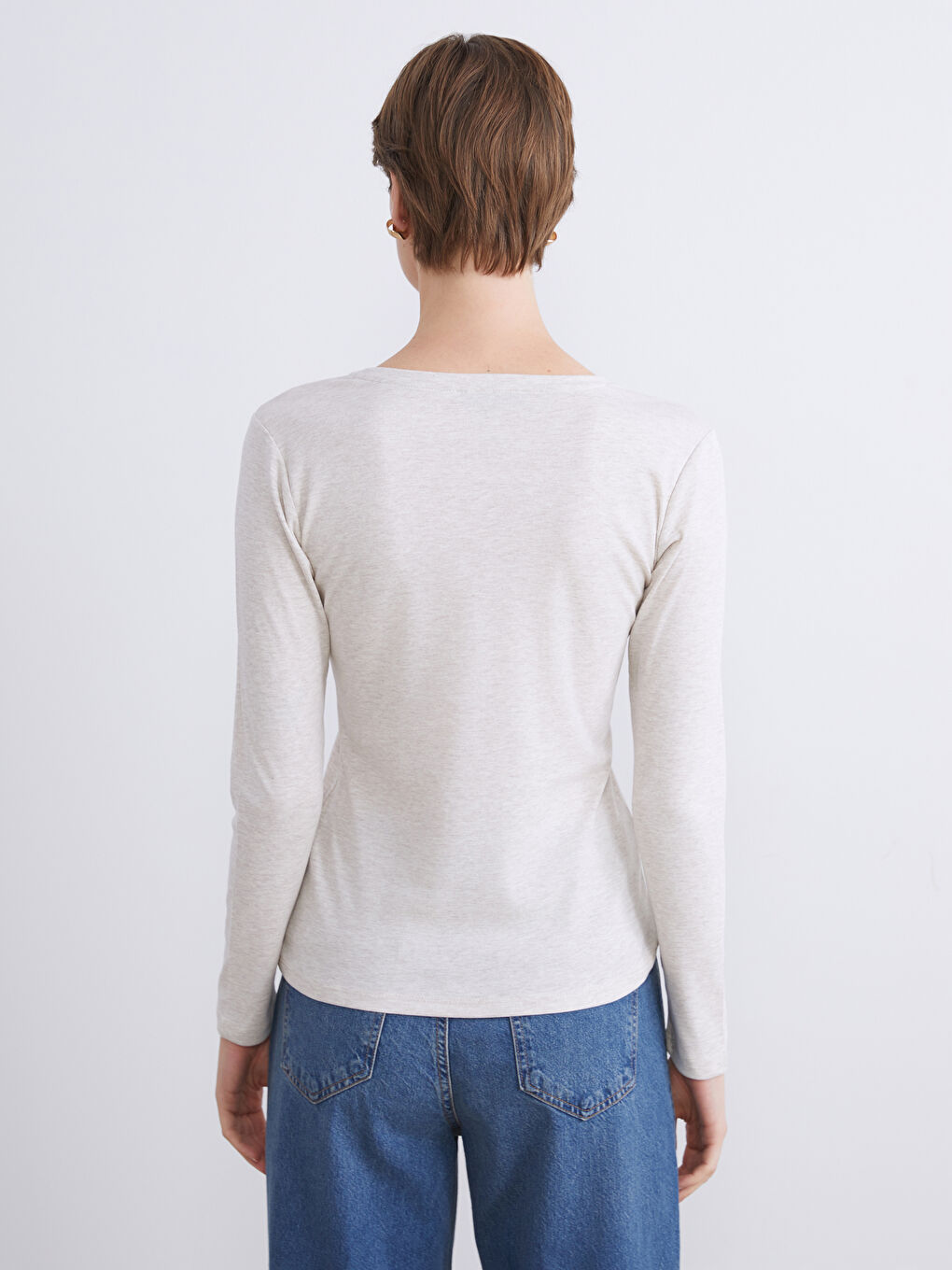V Neck Women's Body-4