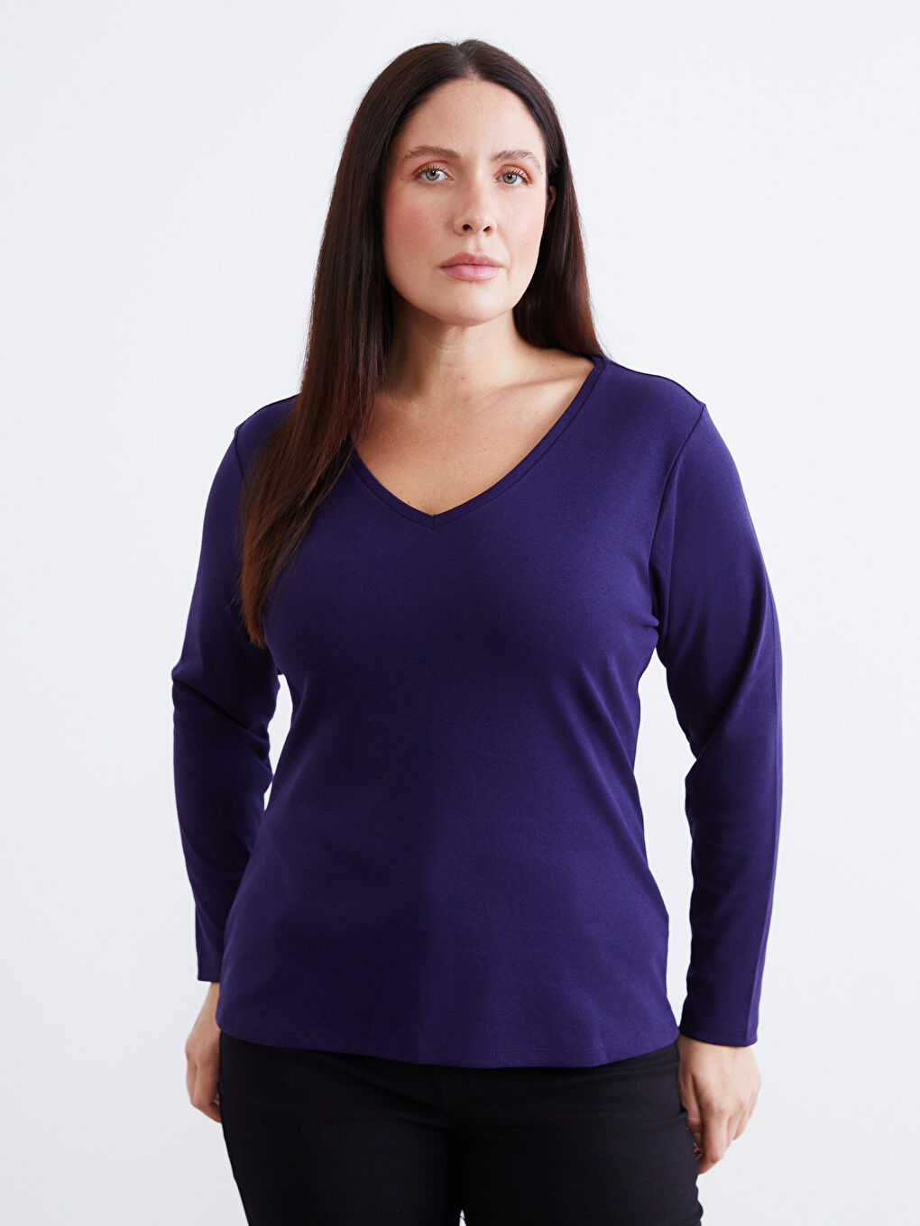 V Neck Women's Body-1