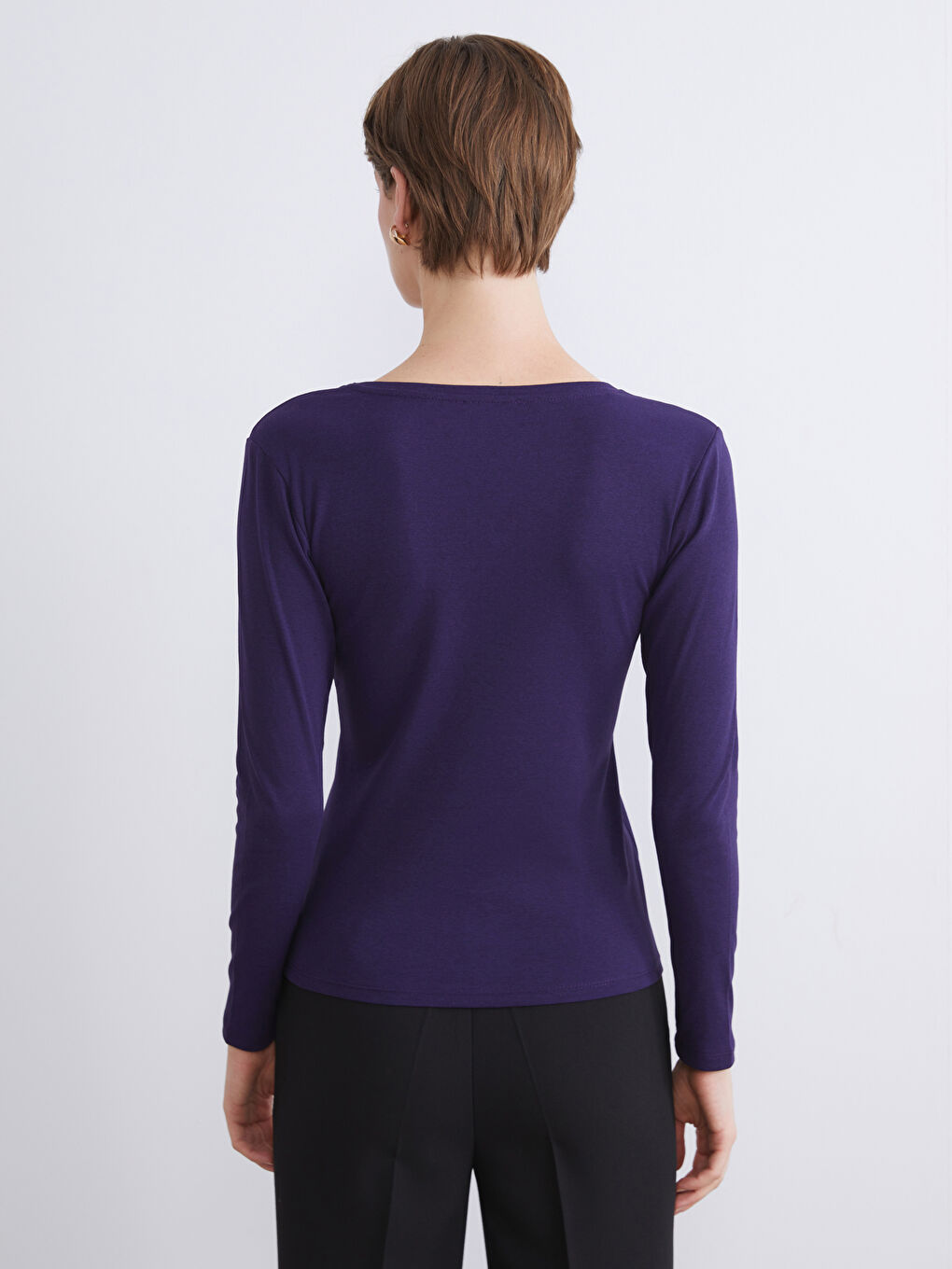 V Neck Women's Body-4