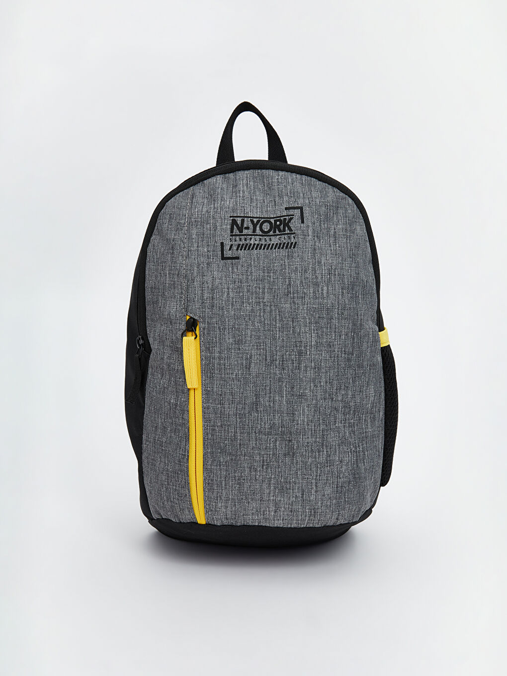 Gri Baskılı Erkek Çocuk Sırt Çantası-1