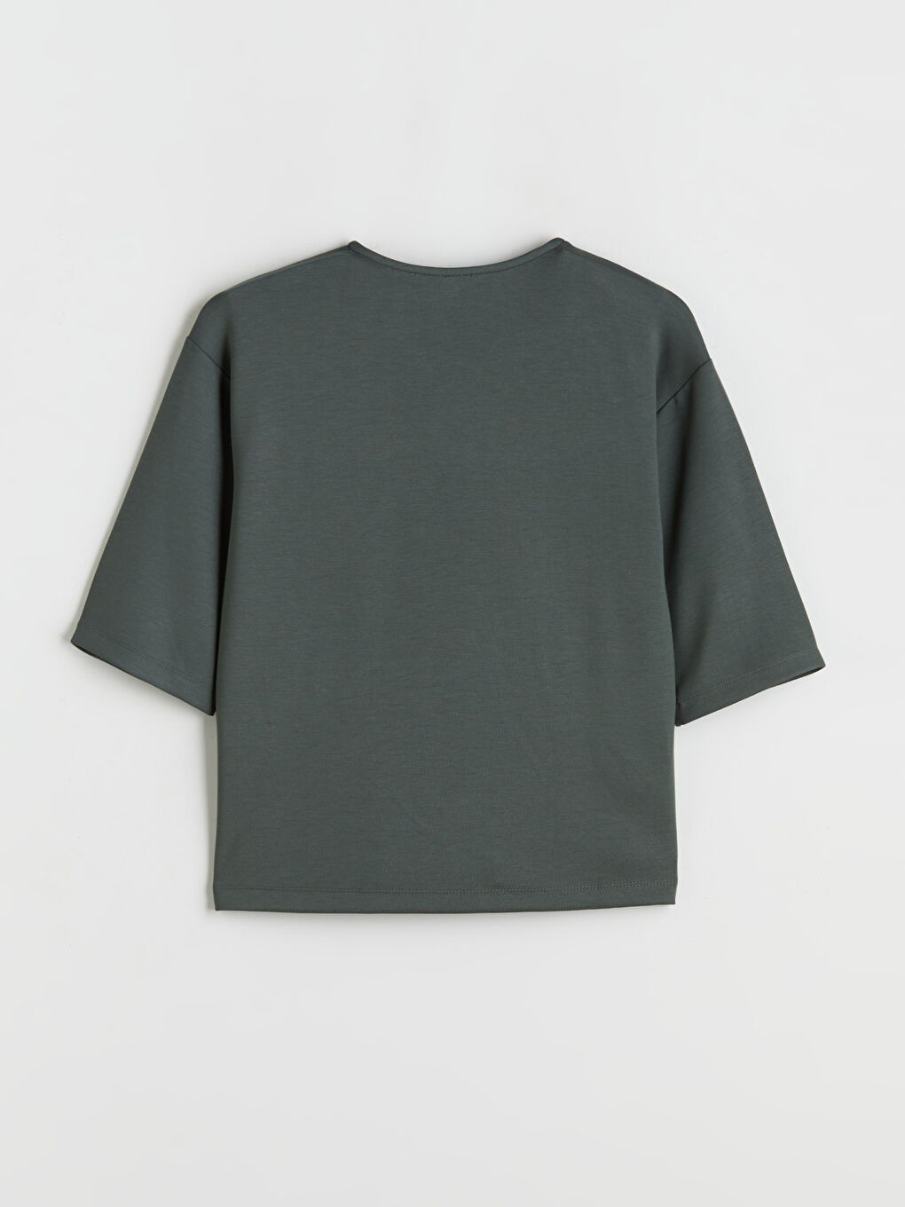 Notch Neck Blouse-5