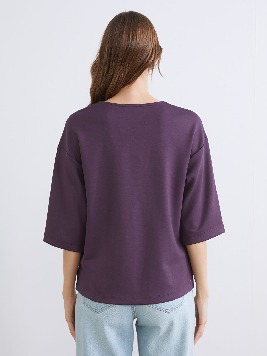 Notch Neck Blouse-6