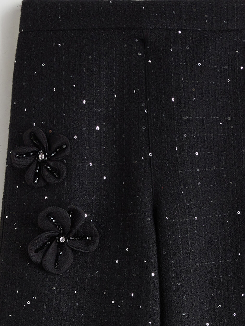 Girl BLACK Trousers-2