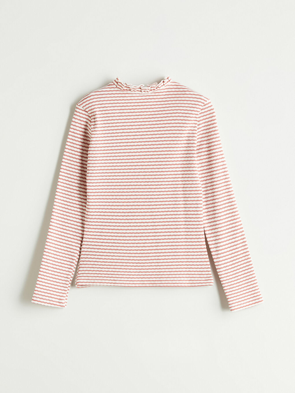 Pembe Dik Yaka Kız Çocuk Tişört-2