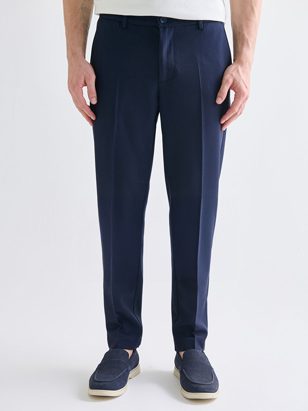 Slim Fit Men's Trousers-1