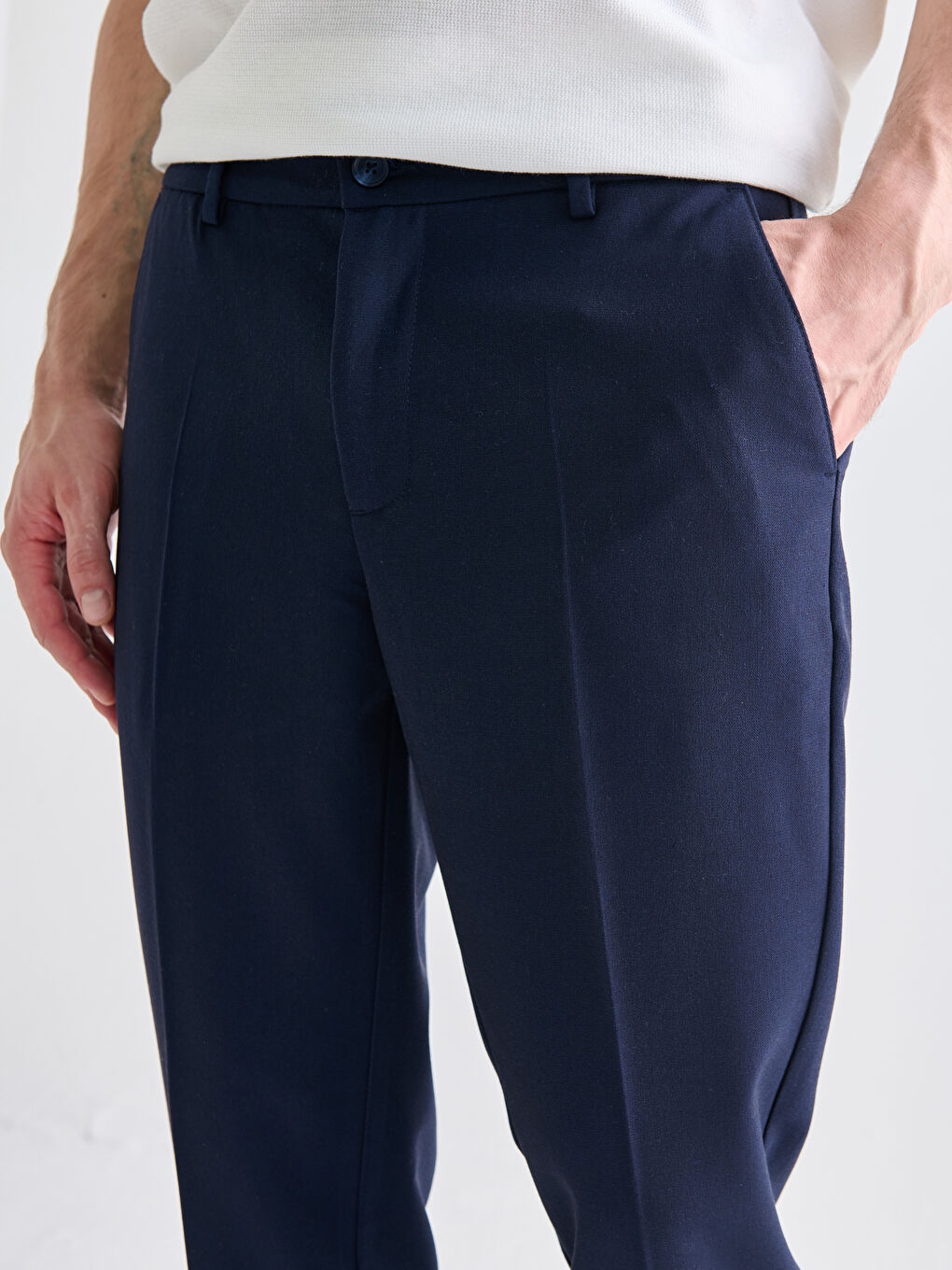 Slim Fit Men's Trousers-2
